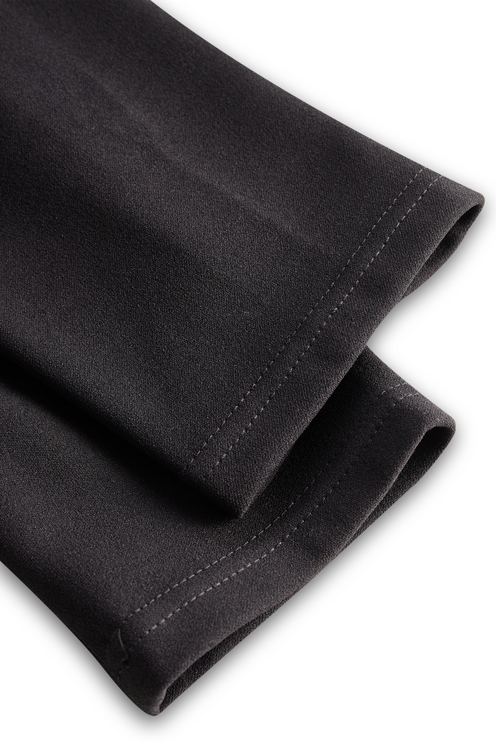 Elisa | Robe midi élégante avec ceinture et manches longues