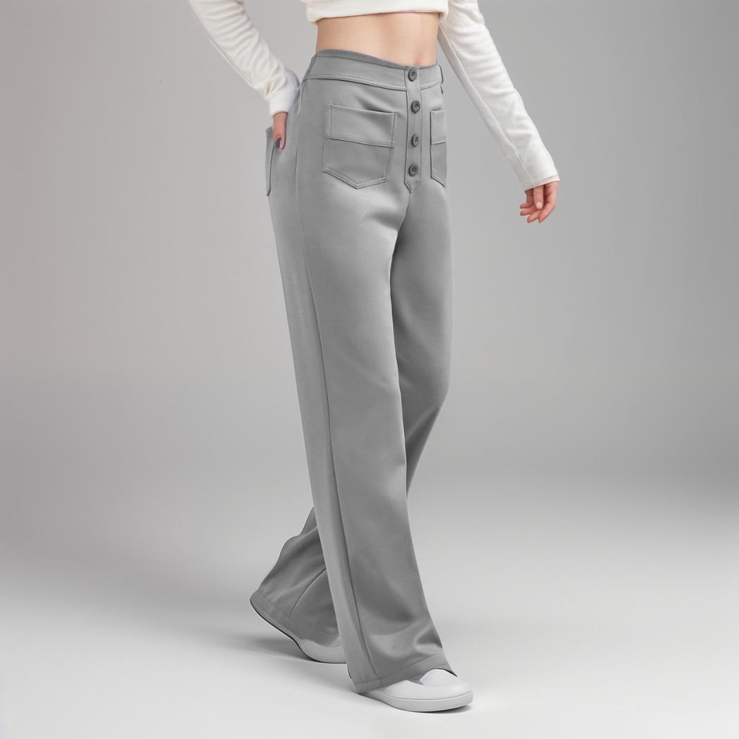 Lisa | Pantalon élastiqué à taille haute | 1+1 GRATUIT