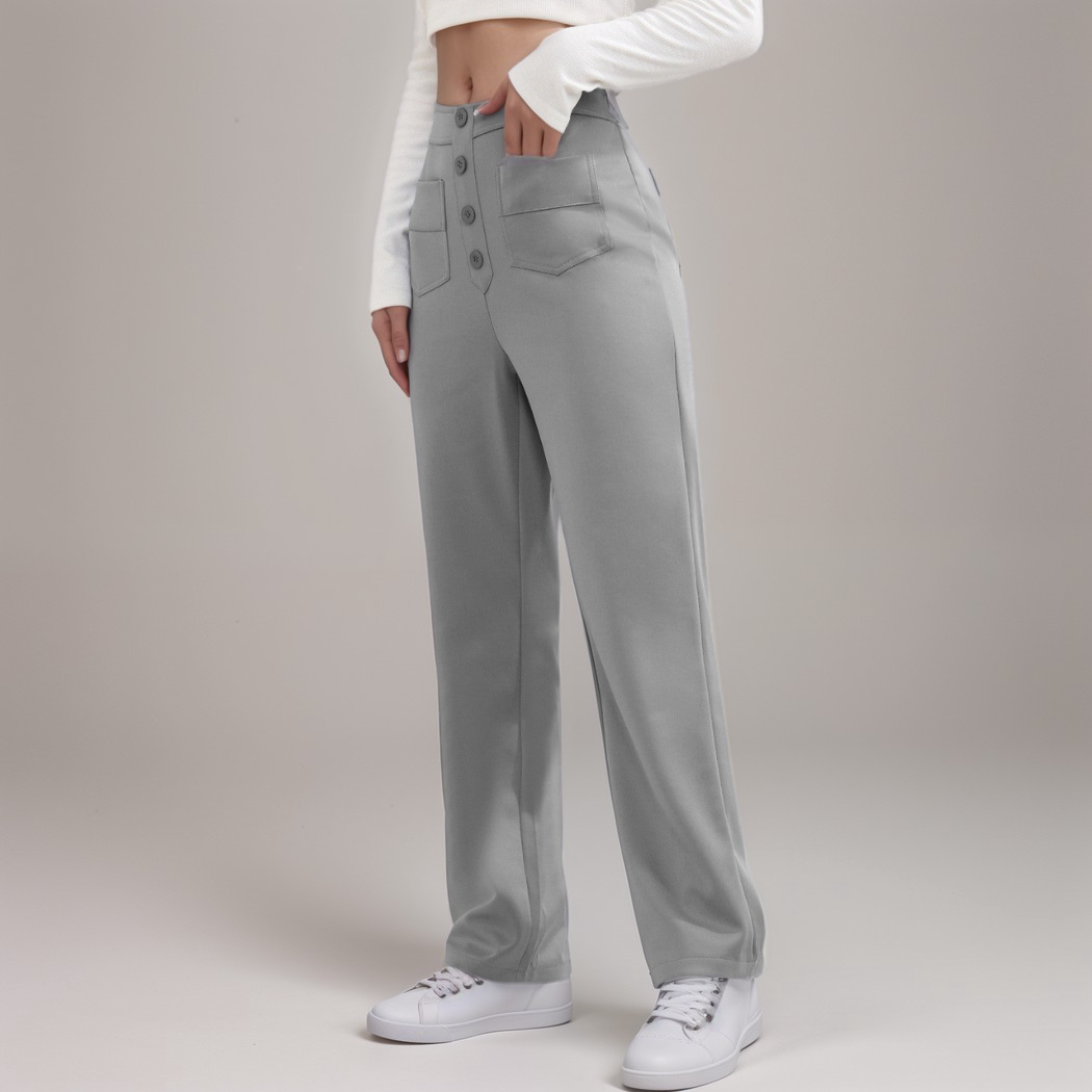 Lisa | Pantalon élastiqué à taille haute | 1+1 GRATUIT