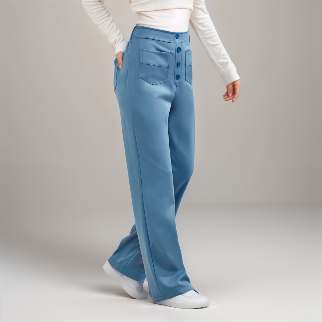 Lisa | Pantalon élastiqué à taille haute | 1+1 GRATUIT