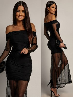 Lilly | Robe maxi élégante avec manches espagnoles