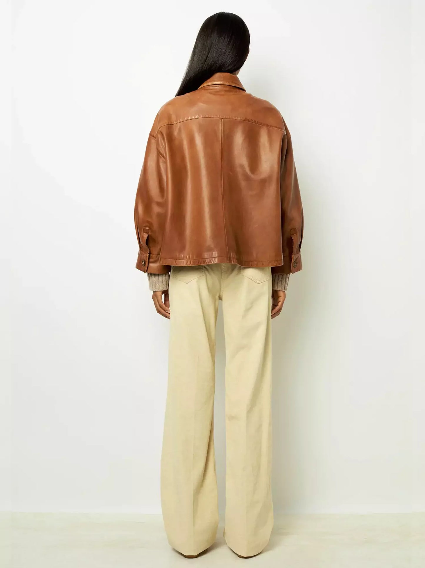 Jolie | Veste en cuir