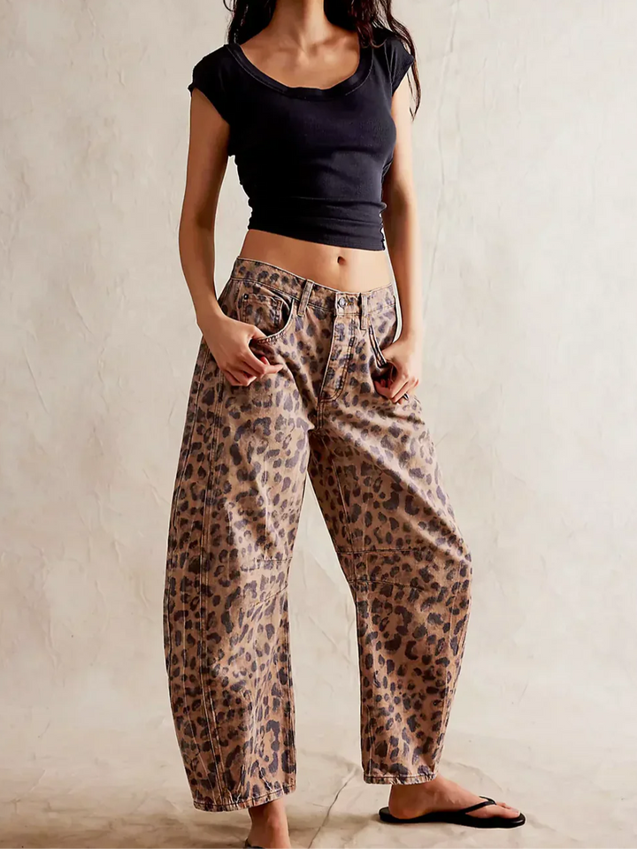 Everly | Jeans à Jambes en Baril pour Femmes