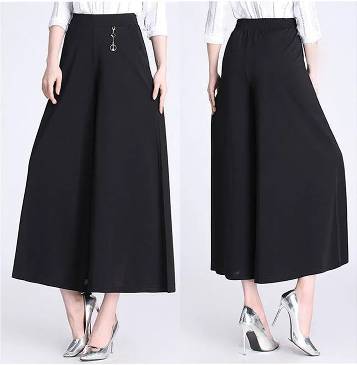 Sara | Pantalon Élégant à Jambes Larges
