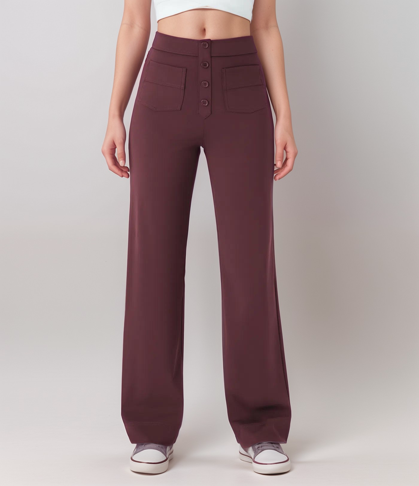 Lisa | Pantalon élastiqué à taille haute | 1+1 GRATUIT
