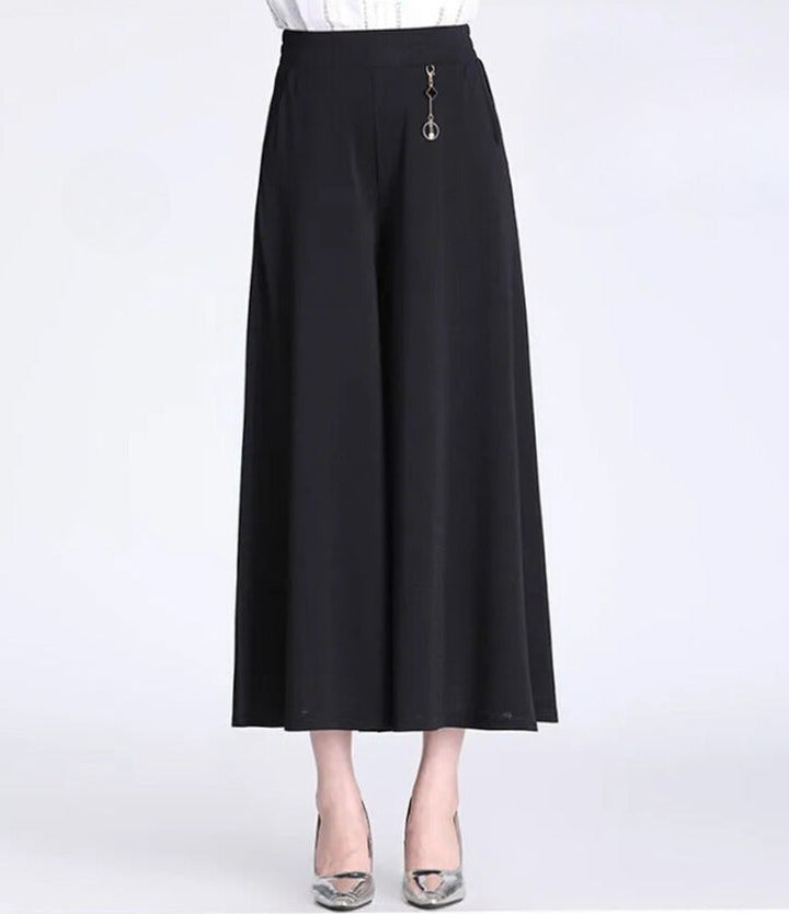 Sara | Pantalon Élégant à Jambes Larges