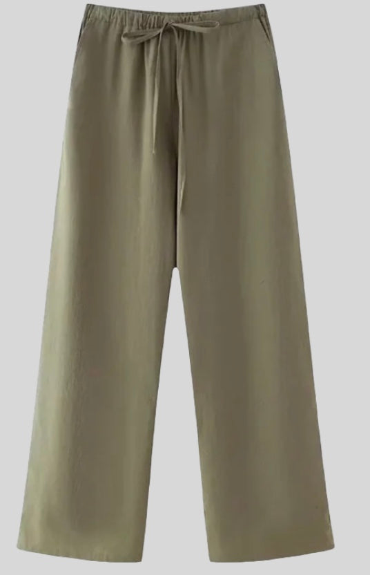 Meral | Ensemble en lin à deux pièces