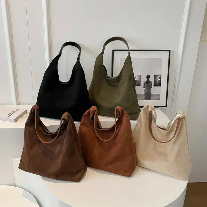 Elisa | Sac fourre-tout en daim