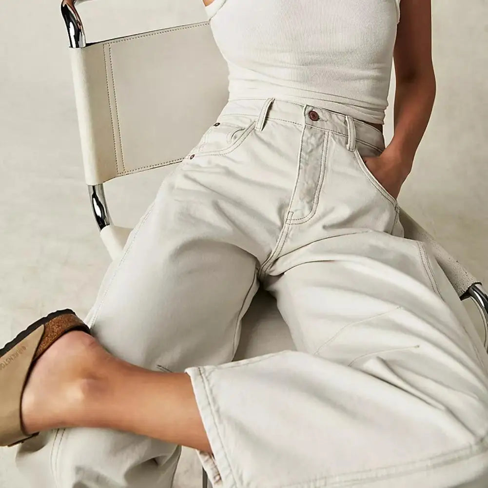 Everly | Jeans à Jambes en Baril pour Femmes