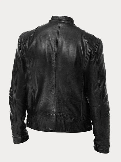 Victor | Veste en cuir décontractée