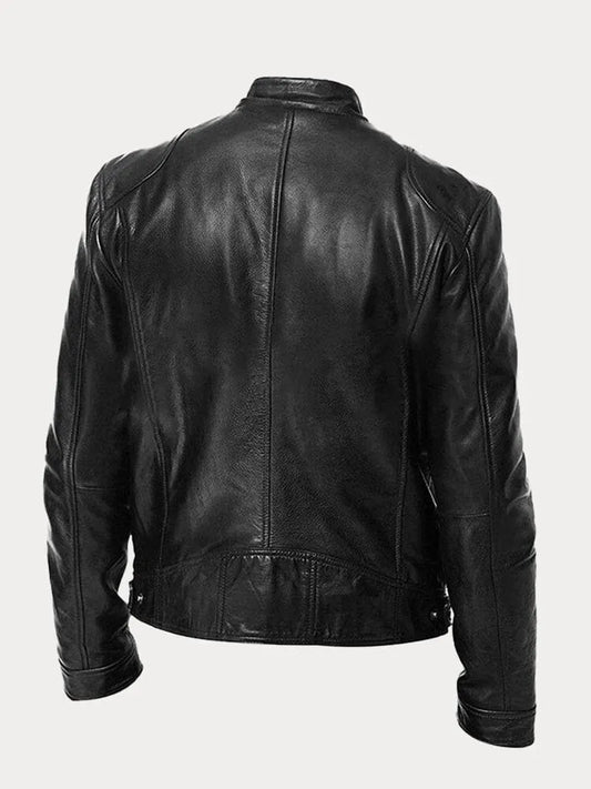 Victor | Veste en cuir décontractée