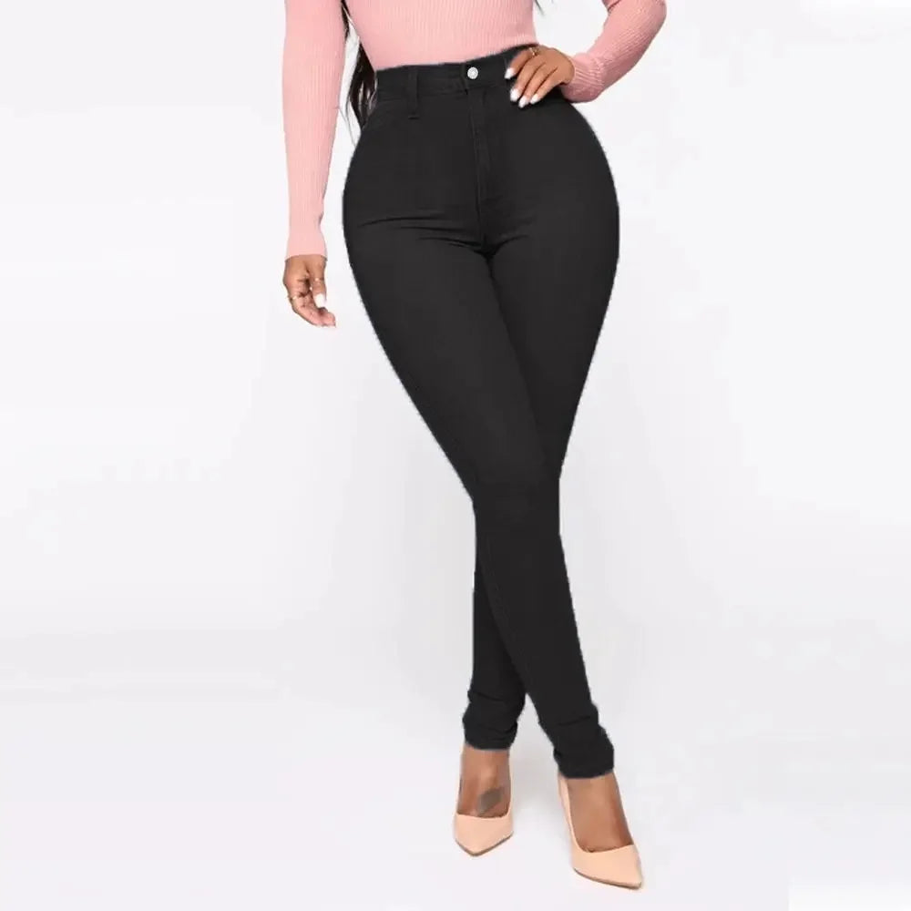 Jeggings Classiques Femme Taille Haute | Décontracté