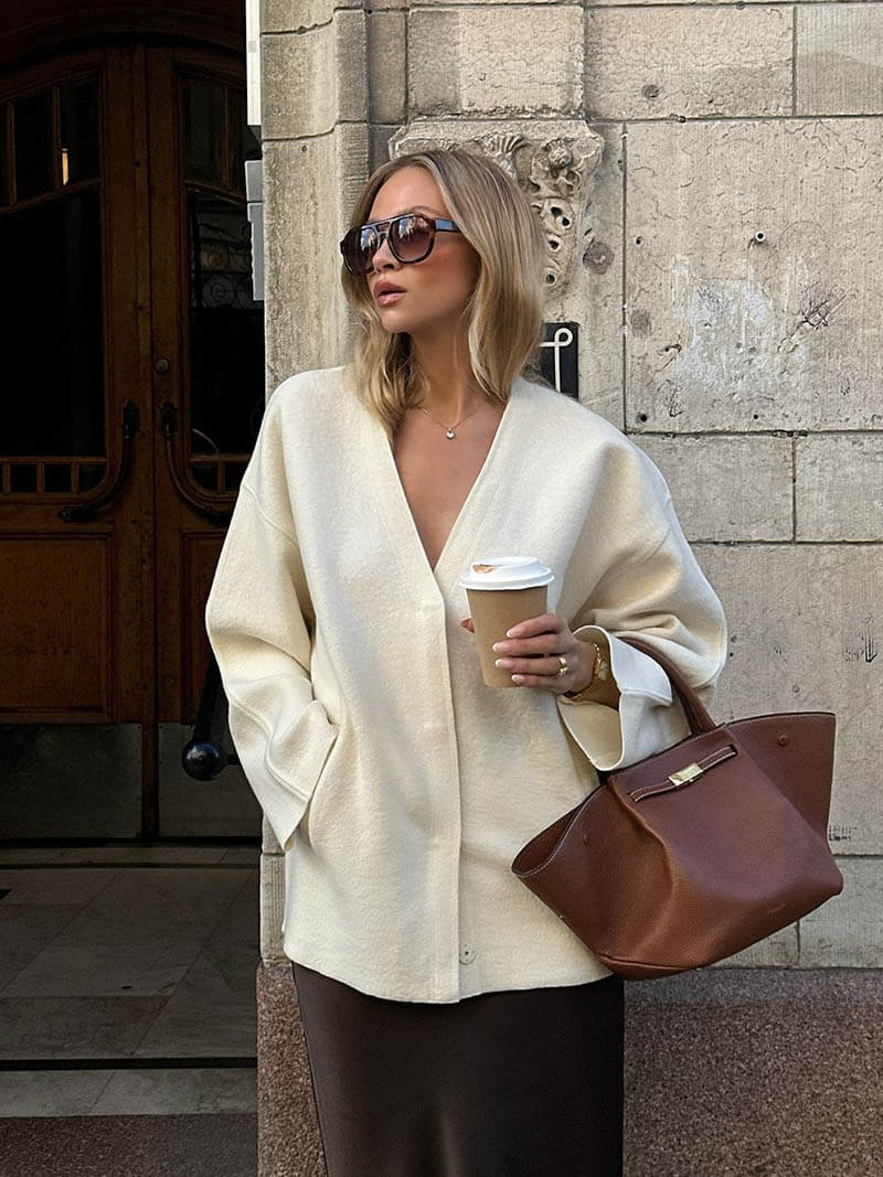 Ostara | Grand sac à main pour femmes en simili cuir