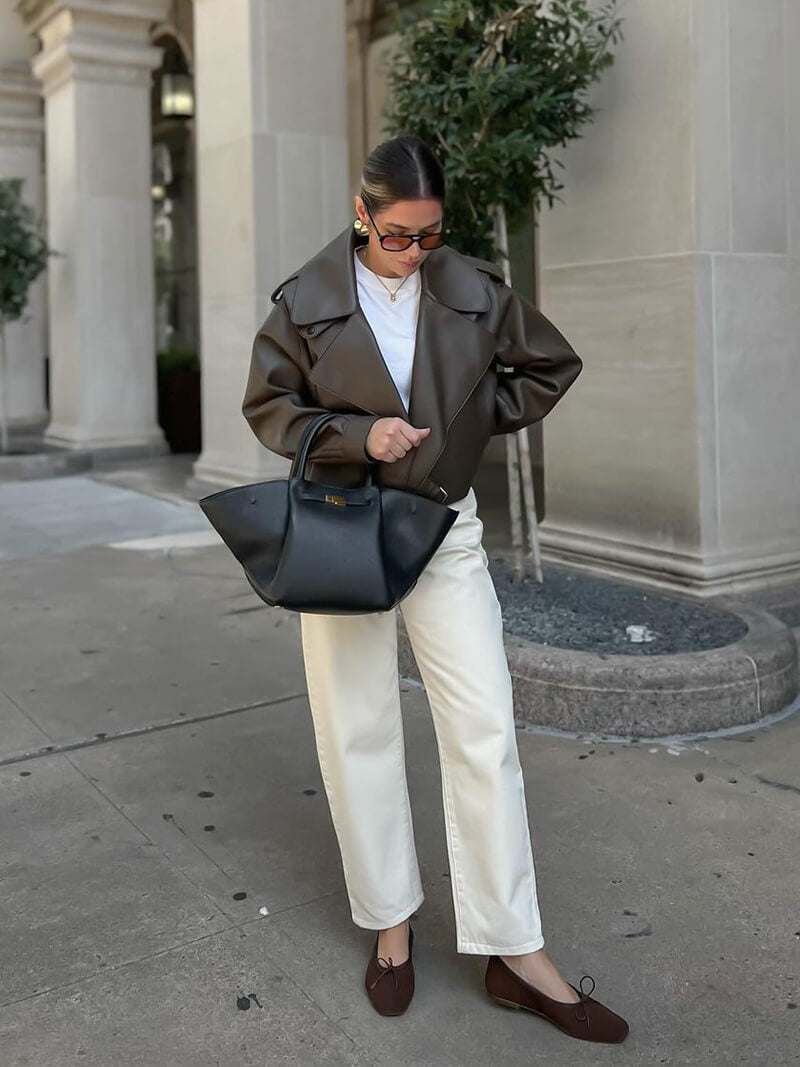 Ostara | Grand sac à main pour femmes en simili cuir