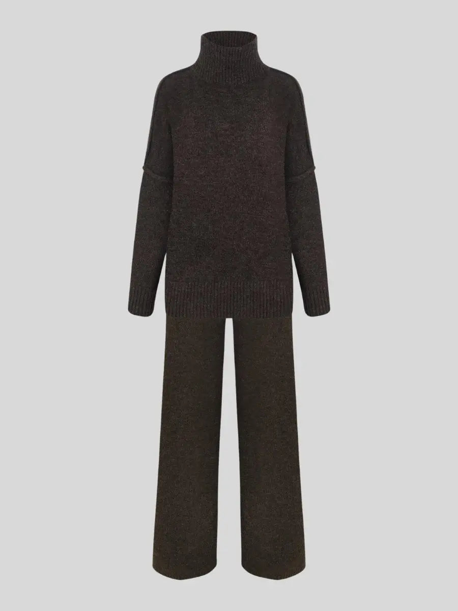 Elina | Ensemble classique uni – élégance intemporelle, confort et style universel au quotidien