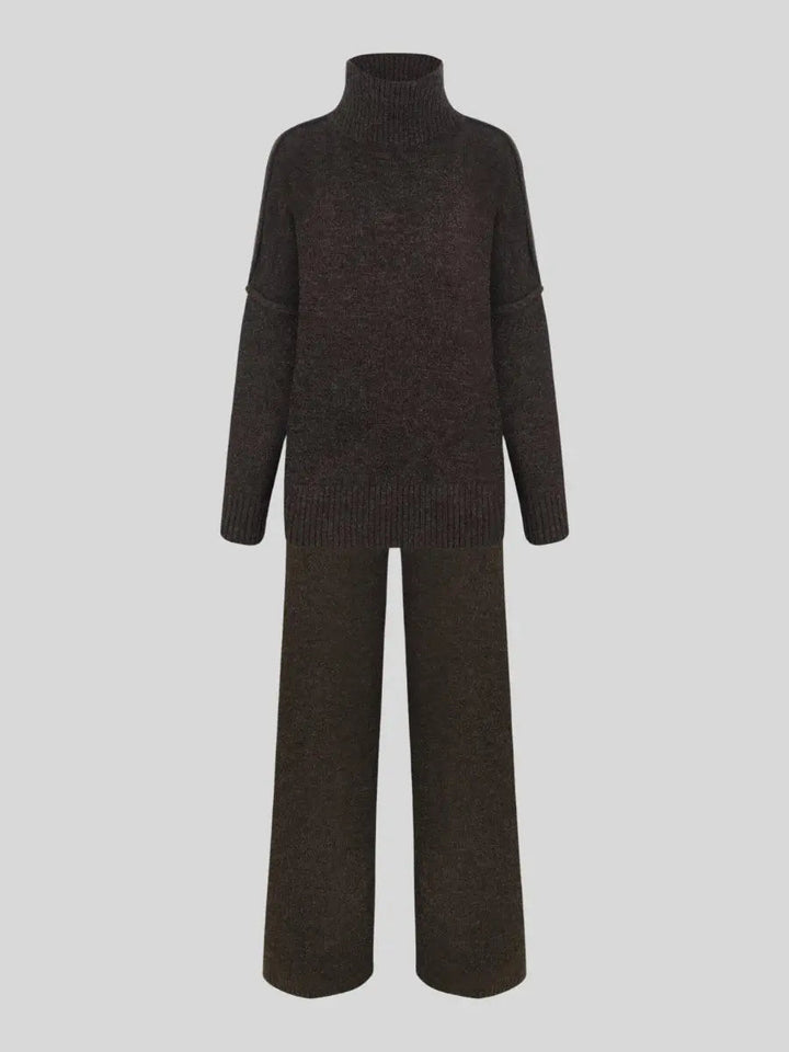 Elina | Ensemble classique uni – élégance intemporelle, confort et style universel au quotidien